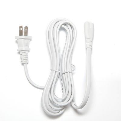 OMNIHIL 8 Feet AC Power Cord Compatible with Bose Model CD-2000 AC oustic Wave Music System Series II (White)
