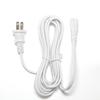 OMNIHIL 8 Feet AC Power Cord Compatible with Bose Model CD-2000 AC oustic Wave Music System Series II (White) view 1