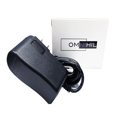 OMNIHIL 8 Feet AC/DC Power Adapter 6V 2A (2000mA) 5.5x2.5millimeters / 5.5x2.1millimeters Compatible with Janome GrAC eful Gray Basic, Easy-to-Use, 10-Stitch Portable, CompAC t Sewing MAC Hine