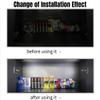 10pcs Universal Cabinet Cupboard Hinge LED Light for Modern Kitchen Home Lamp-Warm White view 4