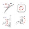 Ergotron LX Dual Direct Monitor Arm, VESA Desk Mount for 2 Monitors Up to 25 Inches, 2 to 11 lbs Each White view 4