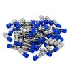 SaferCCTV (Pack of 100) Waterproof Moist-Proof Rg6 F Connector Adapter Plug Coax Compression for Antennas CATV CCTV Satellite Cable Coaxial Tv Fitting view 1