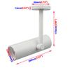 Luminturs 12W COB LED Wall Sconces/Ceiling Picture Spot Project Focus Lamp Fixture Light White-Finish Warm White view 2