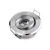 JOYINLED Pack of 10 Mini LED 2" Recessed Spotlight Cabinet Lighting 1x3W Chrome Color 3W Warm White 3000K + Led Driver view 1