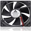 GDSTIME 92mm x 92mm x 25mm 90mm 3.6 Inches 12v Brushless DC Cooling Fan 2 Pin view 2