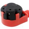 ZE-268S1 ZH 3 Speed 4 Wire Pull Chain Ceiling Fan Replacement Switch Repair Kit 3 Way 4 Position Rotary Motor Controller 3A 250VAC 6A 125VAC for Ceiling Fans, Floor Fans, Appliances - Brass Finish view 3