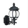 Generation Lighting 89102-12 Transitional One Light Outdoor Wall Lantern from Seagull - Wynfield Collection in Black Finish, 100 Total Watts, 19.75 Inch Height, 6.25 Inch Wide view 1