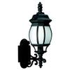 Generation Lighting 89102-12 Transitional One Light Outdoor Wall Lantern from Seagull - Wynfield Collection in Black Finish, 100 Total Watts, 19.75 Inch Height, 6.25 Inch Wide view 3