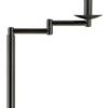 360 Lighting 60 1/2" Tall Coppery Gold Bronze Swing Arm Floor Lamp view 3