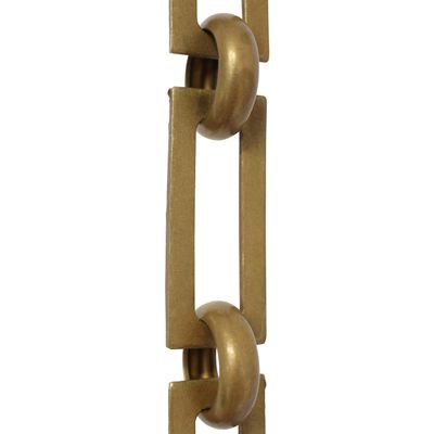 RCH Hardware CH-01-AB Brass Chandelier Chain, Antique Brass (1 Foot)
