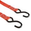 4-Pack Ratchet Tie-Down Straps - 10-Feet 1500lb Break Strength Cargo Straps for Camping, Hunting, Moving, Trailers, and Roof Racks by Stalwart view 4