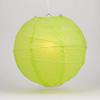 PaperLanternStore.com 16 Inch Light Lime Irregular Paper Lantern (10 PACK) view 1