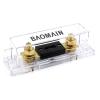 BAOMAIN 1-Pack 150A ANL Fuse Holder Kit Gold-Plated for Car Audio 12V view 1