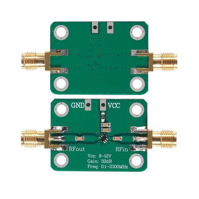 HiLetgo 0.1-2000MHz RF WideBand Amplifier 30dB High Gain Low Noise LNA Amplifier