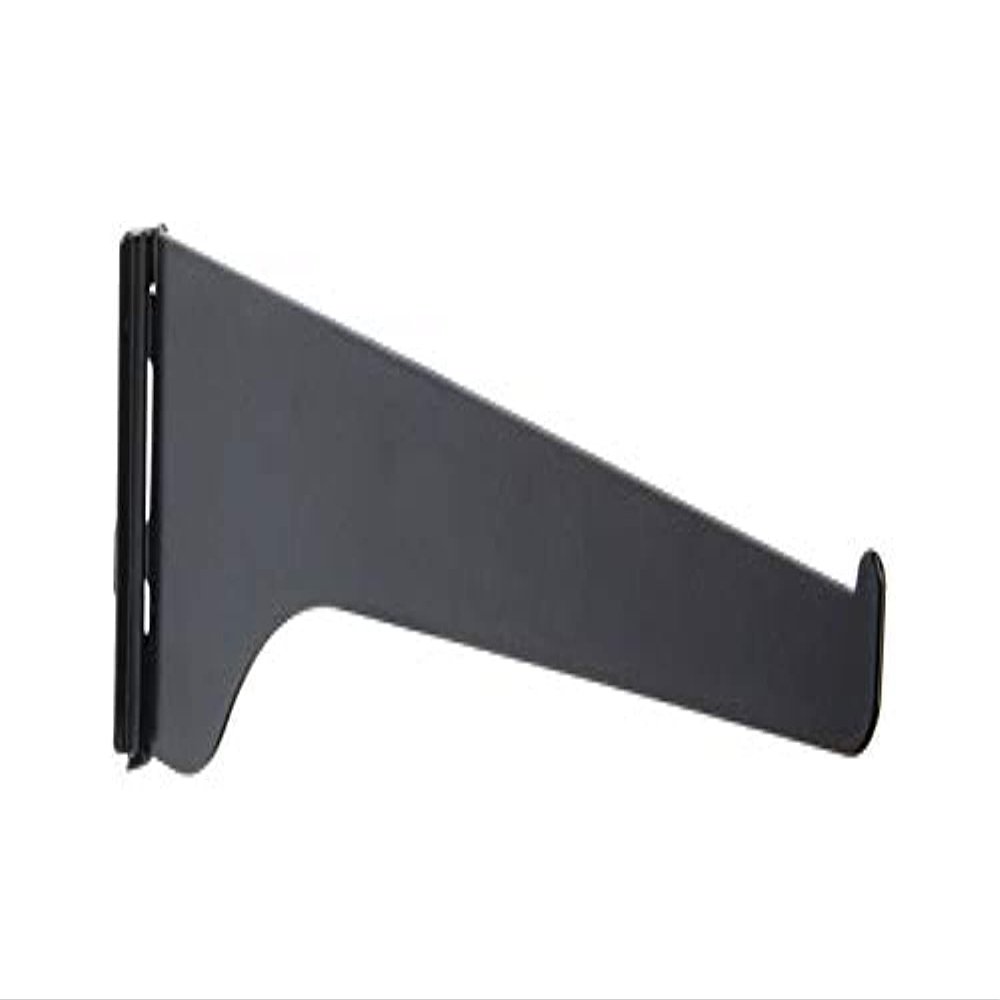 Knape & Vogt 180BLK 8" 8" Black Shelf Brackets