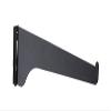 Knape & Vogt 180BLK 8" 8" Black Shelf Brackets view 1