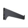 Knape & Vogt 180BLK 8" 8" Black Shelf Brackets view 3