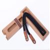 MINI GAGA Vintage Handmade Cotton Leather Rope Camera Neck Strap for Micro Single and DSLR Camera Long Black view 1