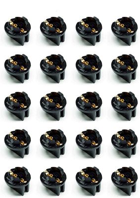 PA LED 100 PCS #555 T10 Pinball Machine Light Bulb Socket Twist Lock Wedge Instrument Base