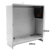 217x188x68mm Waterproof Dustproof Plastic Box Outdoor ABS Wall Electric Switch Box Enclosure with Socket view 2