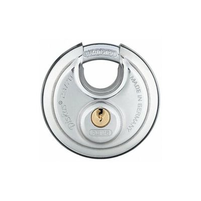 ABUS 28/70 Diskus Hardened Steel Padlock Keyed Alike, Pack of 2