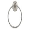 Richelieu | Palermo 7 3/16-inch Bathroom Towel Ring, Brushed Nickel view 3