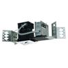 JESCO LIGHTING MMGGU1050-1AW 1-Light Line Voltage New Construction Modulinear Directional Recessed Lighting Fixture view 2