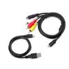 AV A/V TV Video Audio+USB Cable Cord for Sony Camcorder Handycam HDR-CX550/v/e/l view 2