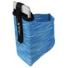 Sprigs Phone Armband for Running, Stretch Sleeve Arm Holder for iPhone 17, Samsung Galaxy S26 & Google Pixel 11, Fits Smartphones with Case for Jogging & Walking - Blue Melange, Medium view 2