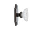 Grandeur 821222 Arc Plate Privacy with Biarritz Crystal Knob in Timeless Bronze, 2.375 view 3