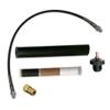 UP100 High Pressure PCP Hand Pump air Filter Oil-Water Separator for High Pressure pcp 40mpa/400bar/6000psi Air Pump (Black) with 50cm/80cm Pressure Hose and Quick Couplers (80cm) view 3