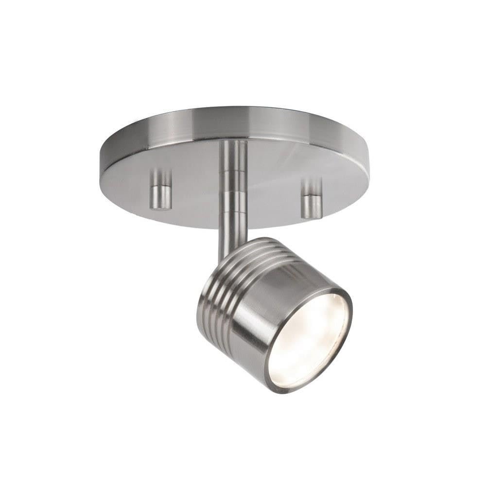 Kuzco Lyra 6in LED Track Light Brushed Nickel 3000K