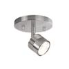 Kuzco Lyra 6in LED Track Light Brushed Nickel 3000K view 2
