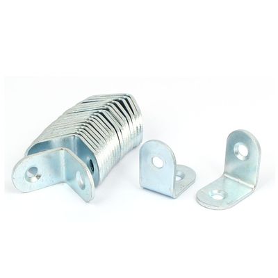 uxcell 20pcs Iron L Shaped 90 Degree Corner Brace Angle Bracket Connector