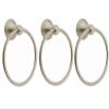 Moen DN8486BN Preston Inspirations Bathroom Wall Mounted Towel Ring, Brushed Nickel view 1
