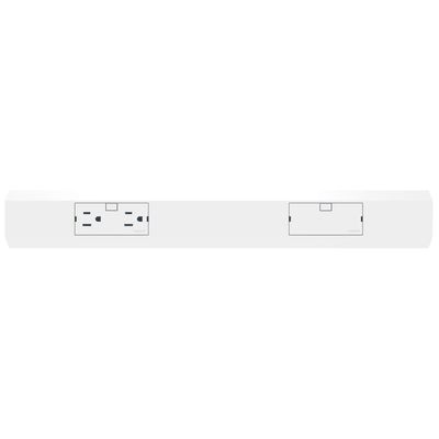 Legrand adorne Under-Cabinet 18" Modular Track in White, APMT18W2