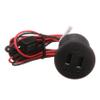 SEACHOICE USB Dual Charge Port, 12 VDC, Waterproof, Panel Mount view 1