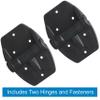National Hardware N346-207 TruClose Spring Hinge in Black, 3-9/16" x 5-1/4" view 4
