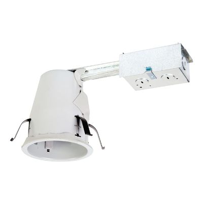 HALO Eaton Lighting E4RTATSB 4" Remodel Recessed Housing, Silver
