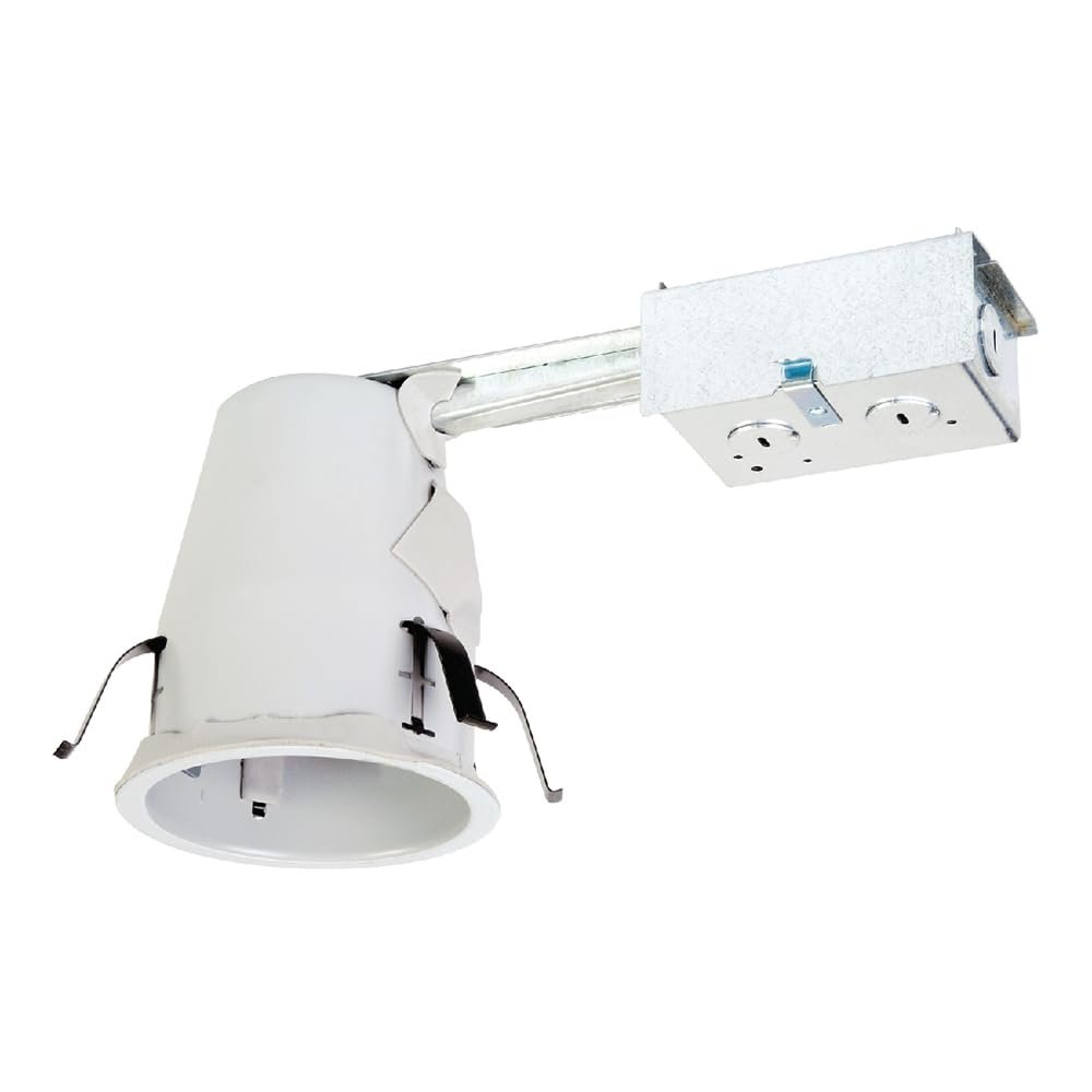 HALO Eaton Lighting E4RTATSB 4" Remodel Recessed Housing, Silver