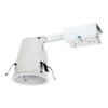 HALO Eaton Lighting E4RTATSB 4" Remodel Recessed Housing, Silver view 1
