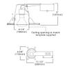 HALO Eaton Lighting E4RTATSB 4" Remodel Recessed Housing, Silver view 2