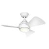 Kichler 337033MWH Ceiling Fan Light Kit view 4