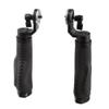 CAMVATE Aluminum Rosette Leather Handle Grip for Rosette Standard Accessory One Pair(Black,M6 Thread,31.8 mm) - 1446 view 1