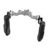 CAMVATE Aluminum Rosette Leather Handle Grip for Rosette Standard Accessory One Pair(Black,M6 Thread,31.8 mm) - 1446 view 2