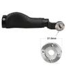 CAMVATE Aluminum Rosette Leather Handle Grip for Rosette Standard Accessory One Pair(Black,M6 Thread,31.8 mm) - 1446 view 3