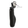 CAMVATE Aluminum Rosette Leather Handle Grip for Rosette Standard Accessory One Pair(Black,M6 Thread,31.8 mm) - 1446 view 4