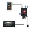 Bluetooth Car Kit with AUX USB Input for Toyota, Hands-Free Music Adapter view 1