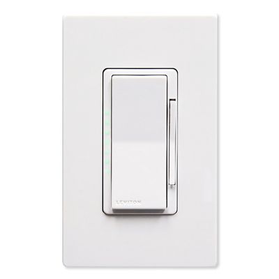 Leviton Decora Digital 1.5 Amp Quiet Fan Speed Control & Timer with Bluetooth Technology, DDF01-BLZ, White/Ivory/Light Almond