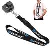PULUZ Detachable Long Neck Chest Strap Lanyard for Gopro Hero 13/12/11/10/9/8, Insta360 X5 X4, X3, Insta 360 ace pro, Akaso, DJI Osmo Action, Xiaoyi and Other Action Cameras view 1